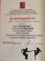 Сертификат преподавателя Васильев А.С.